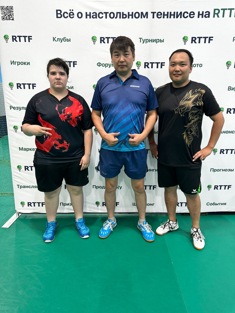 Команда Улан Залата: Тернистый путь - настольный теннис фото